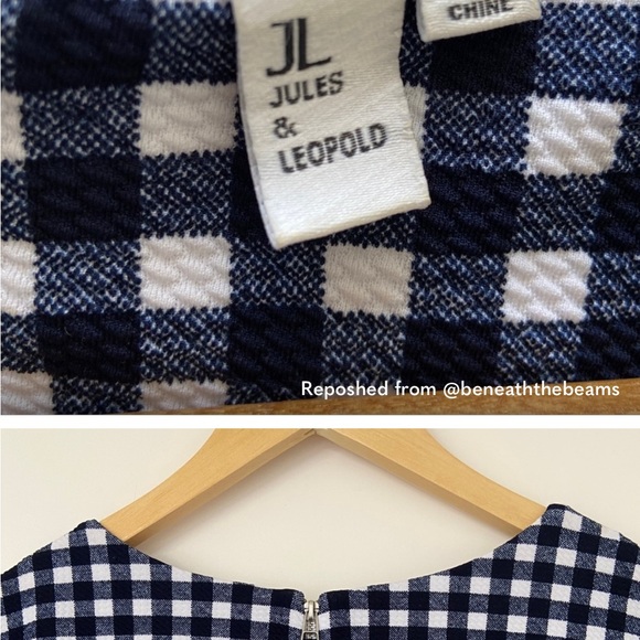 Jules & Leopold Zippered Back Tee - Picture 4 of 10